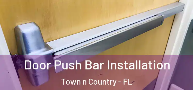  Door Push Bar Installation Town n Country - FL